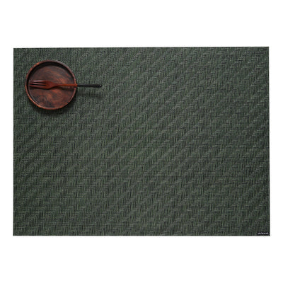 Chilewich Tischset – Vinyl, Dunkelgrün, 48 × 36 cm