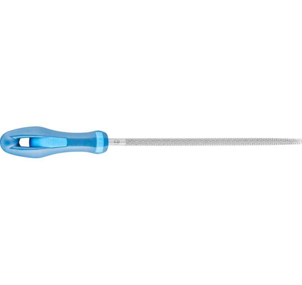 PFERD R Holzraspel – Länge 250 mm, Hieb 2, Breite 11,5 mm – mit Heft