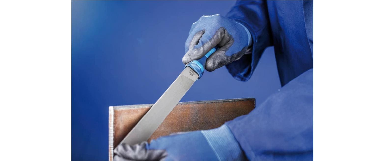 PFERD Werkstattfeilen-Set – Länge 300 mm – Blau