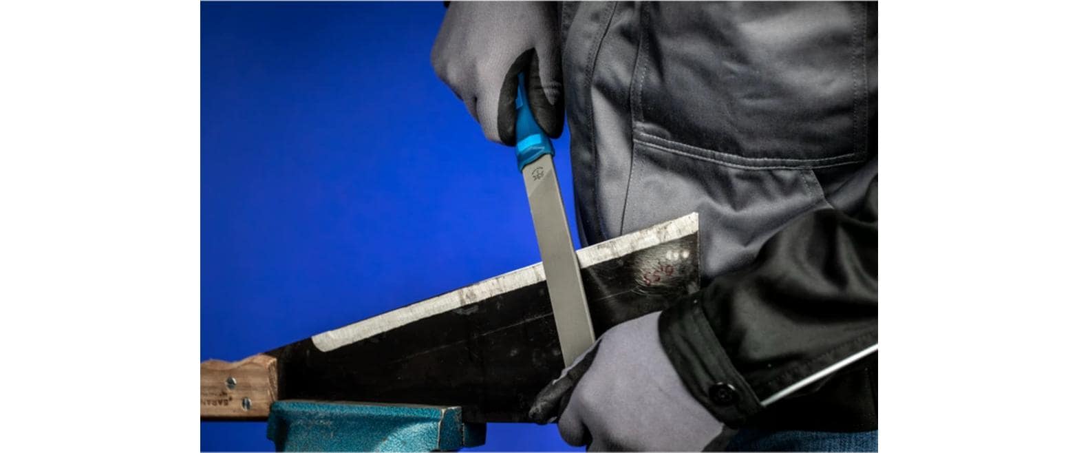 PFERD Tiefenbegrenzerfeile – 200 mm, Hieb 2 – für Sägeketten