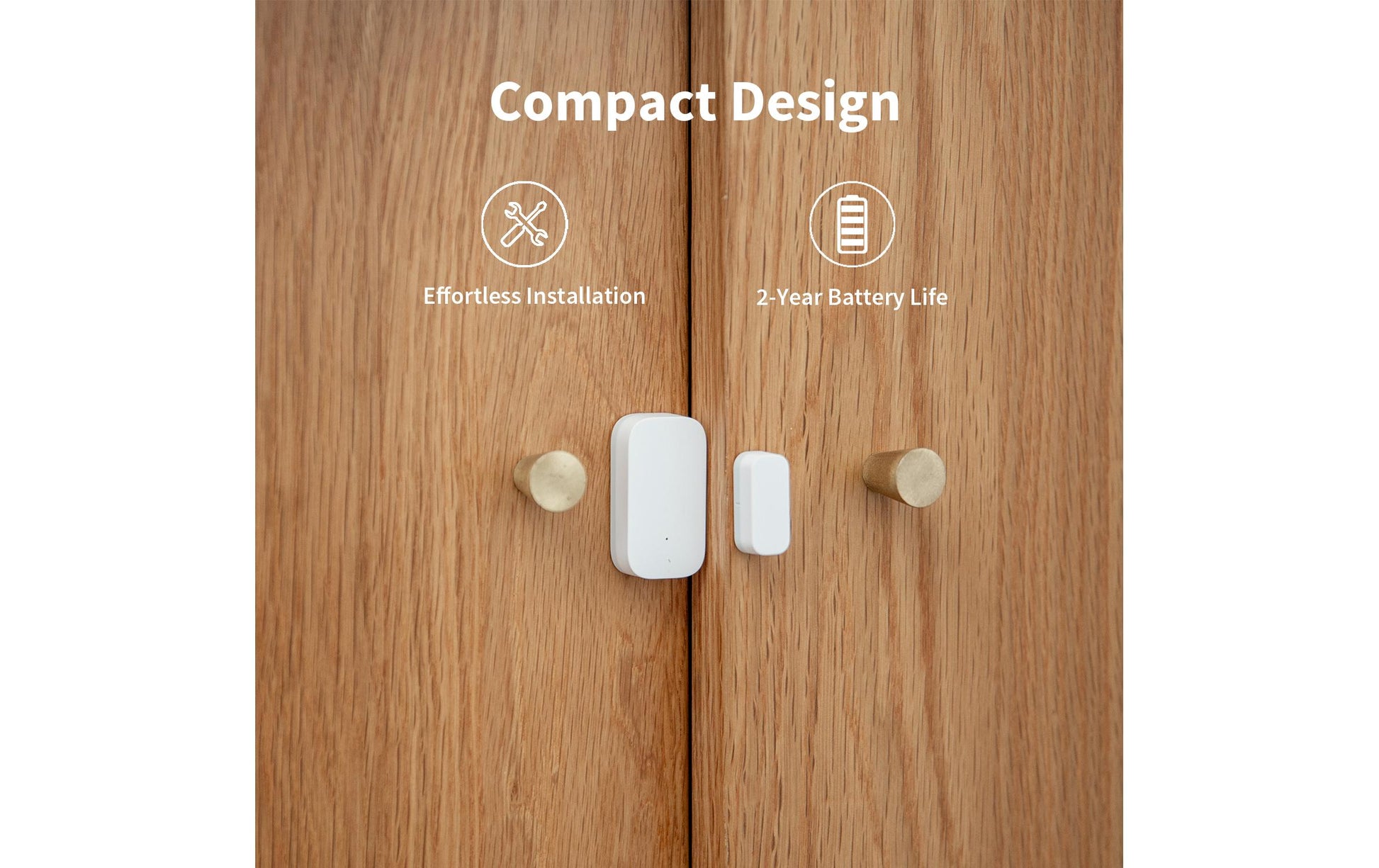 Aqara T1 – Tür-/Fensterkontakt, ZigBee 3.0, CR1632-Batterie