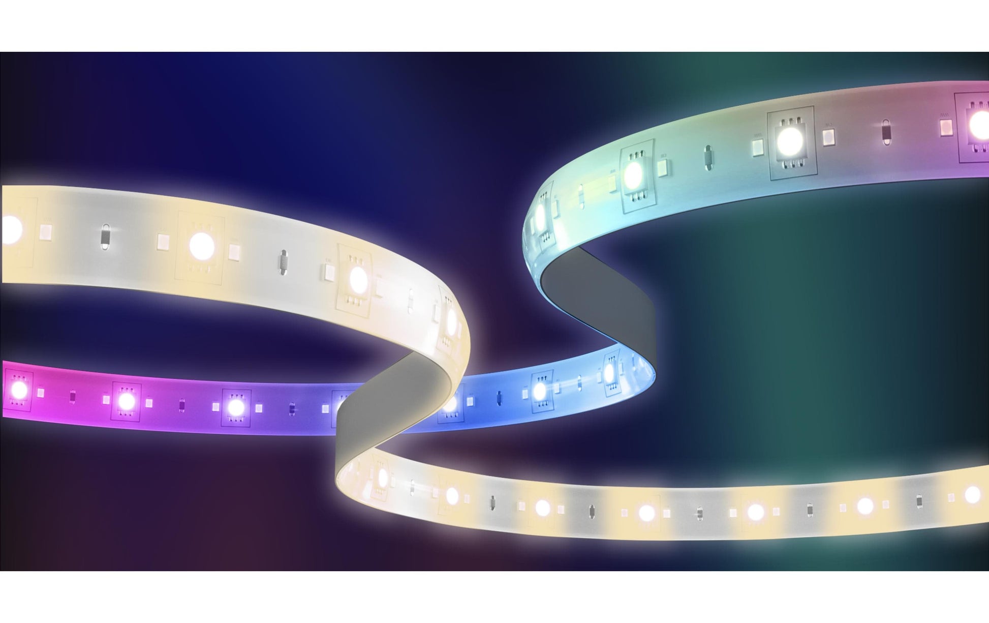 Aqara LED-Strip – 2 m, RGB, IP44, weiss, inkl. Netzteil