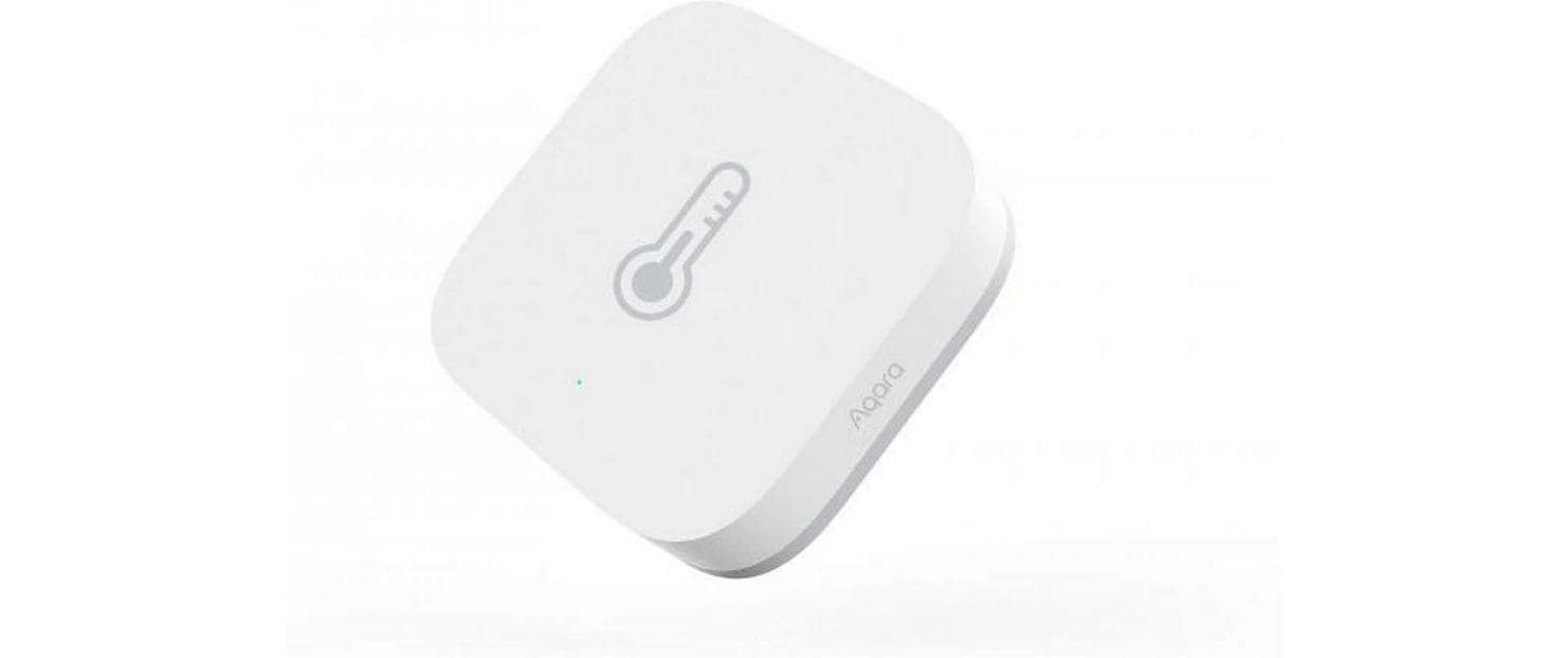 Aqara Luft- & Feuchtesensor T1 – Sensor – Kabellos, Innenbereich, Genauigkeit 0,6 °C – für Aqara