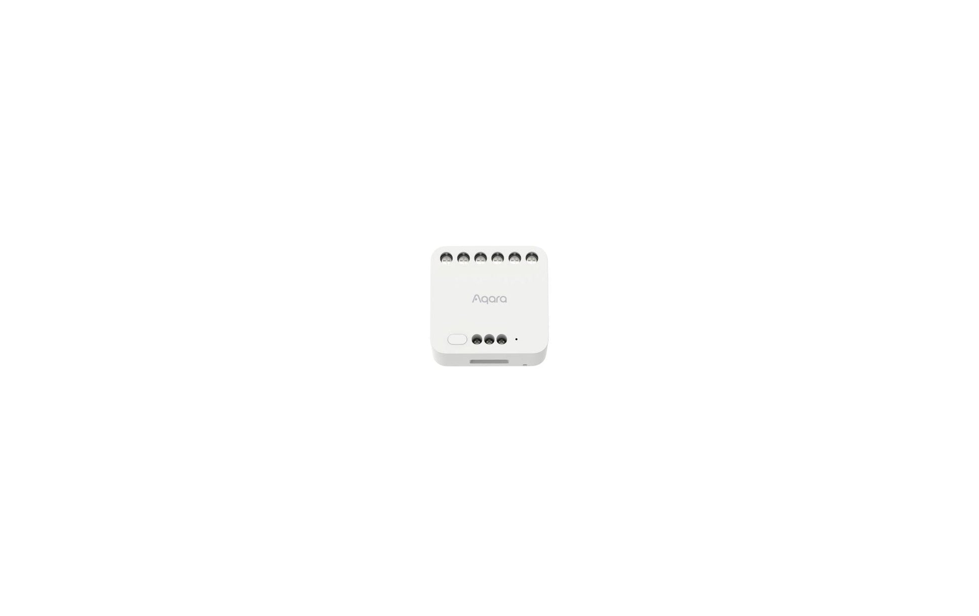 Aqara T2 Dual – Zubehör – 2 Kanäle, Zigbee, 10 A – für Apple HomeKit, Amazon Alexa, Google Assistant