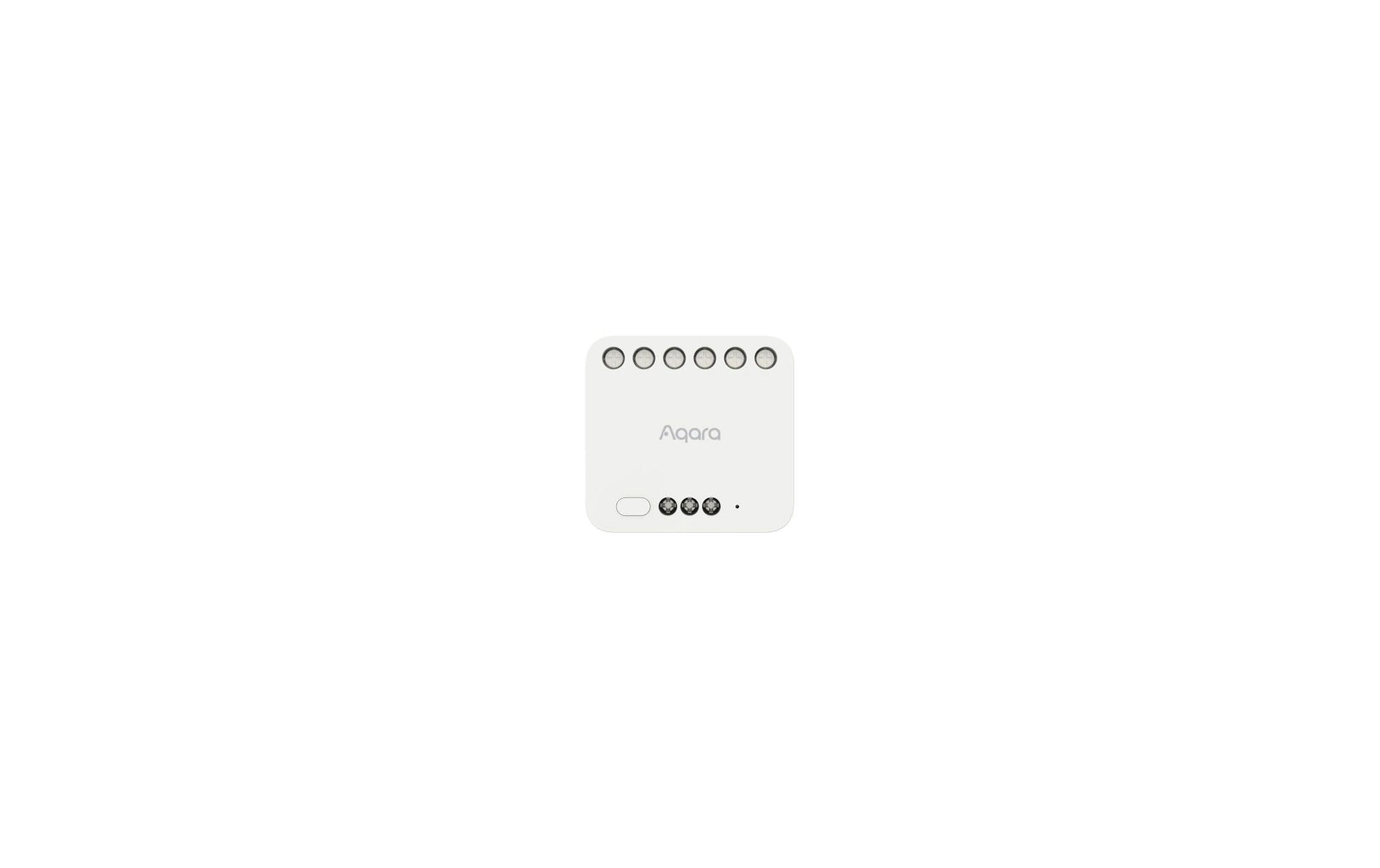 Aqara T2 Dual – Zubehör – 2 Kanäle, Zigbee, 10 A – für Apple HomeKit, Amazon Alexa, Google Assistant