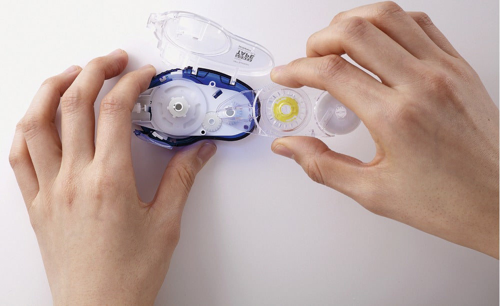 Tombow Maxi Power Kleberoller – Roller, permanent, transparent, nachfüllbar, tropffrei, für Basteln