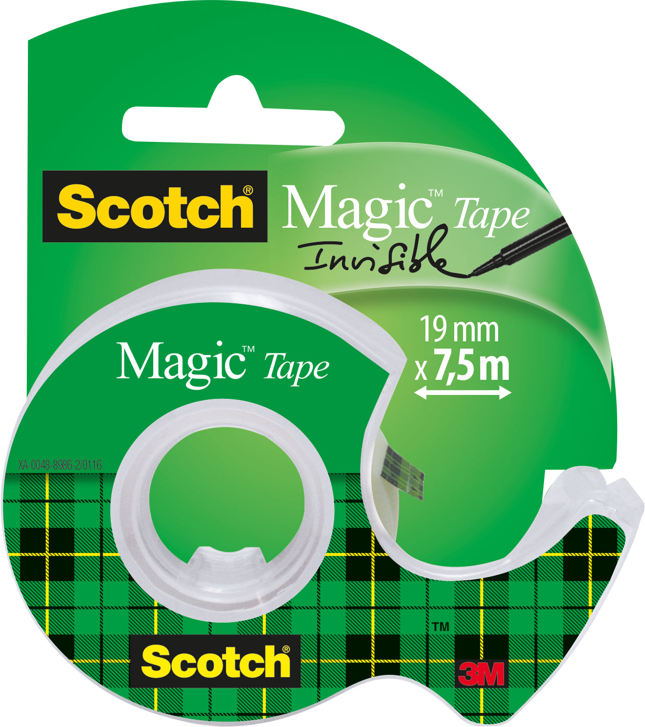 Scotch Handabroller Magic 810 – für Rollenbreite bis 19 mm, für Bandlänge bis 7,5 m, für Kern 1"