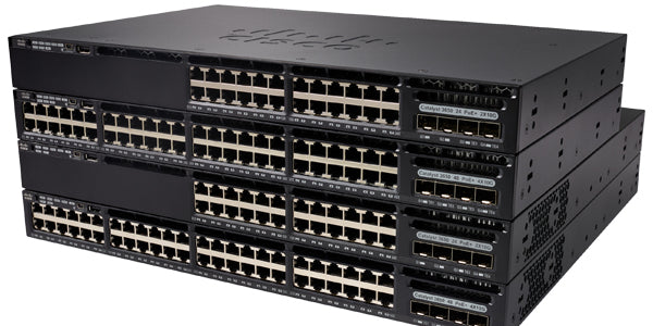 Cisco Catalyst 3650 – Managed Switch – 48×GbE, 4×SFP+, L3, PoE+ 775 W, 1U