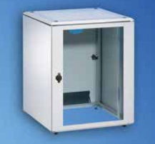 Vertiv Knürr 021100841 – 19" Netzwerkschrank 24U, 600 × 800 × 1'145 mm, Grau, Aluminium, Glas
