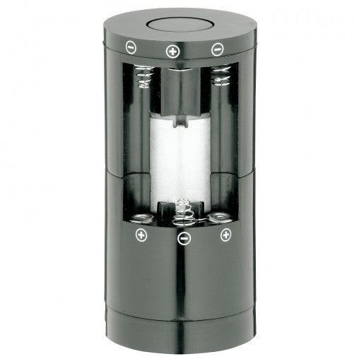 WMF Salz-/Pfeffermühle Ø 5 × 21 cm, Edelstahl/Glas, Keramik-Mahlwerk, stufenlos, silber matt
