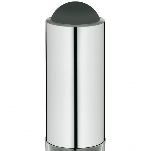 WMF Salz-/Pfeffermühle Ø 5 × 21 cm, Edelstahl/Glas, Keramik-Mahlwerk, stufenlos, silber matt