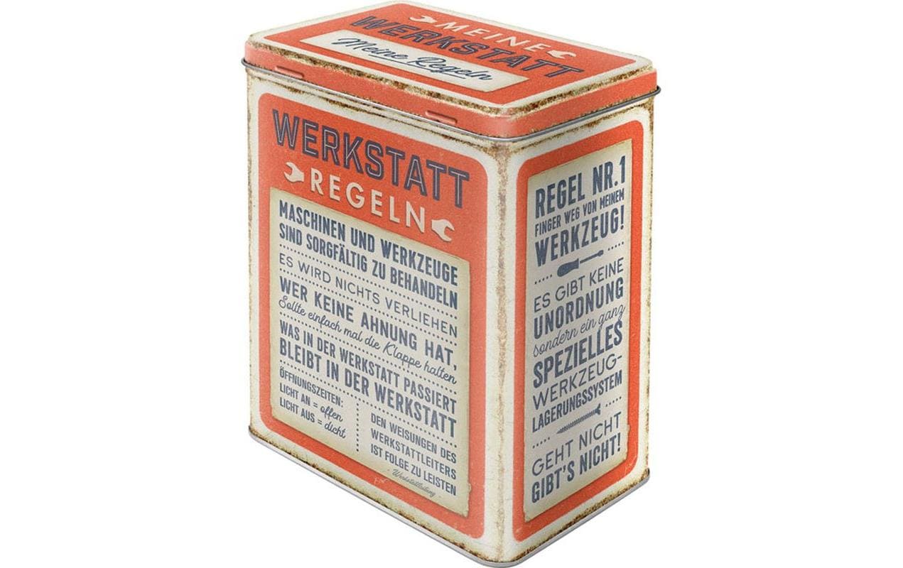 Nostalgic Art Vorratsdose 3 L, 14 × 10 × 20 cm, Metall, Mehrfarbig