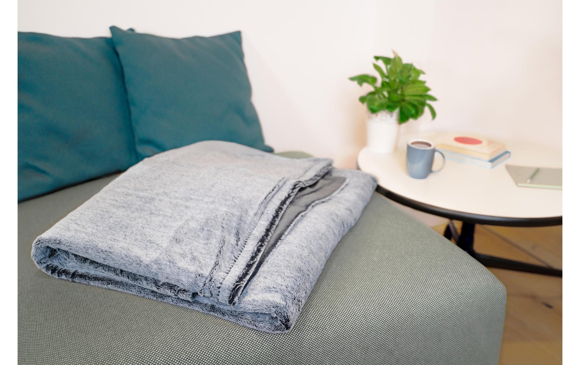 Beurer Wohndecke – Mikrofaser, Grau – 130 × 180 cm – OEKO-TEX Standard 100