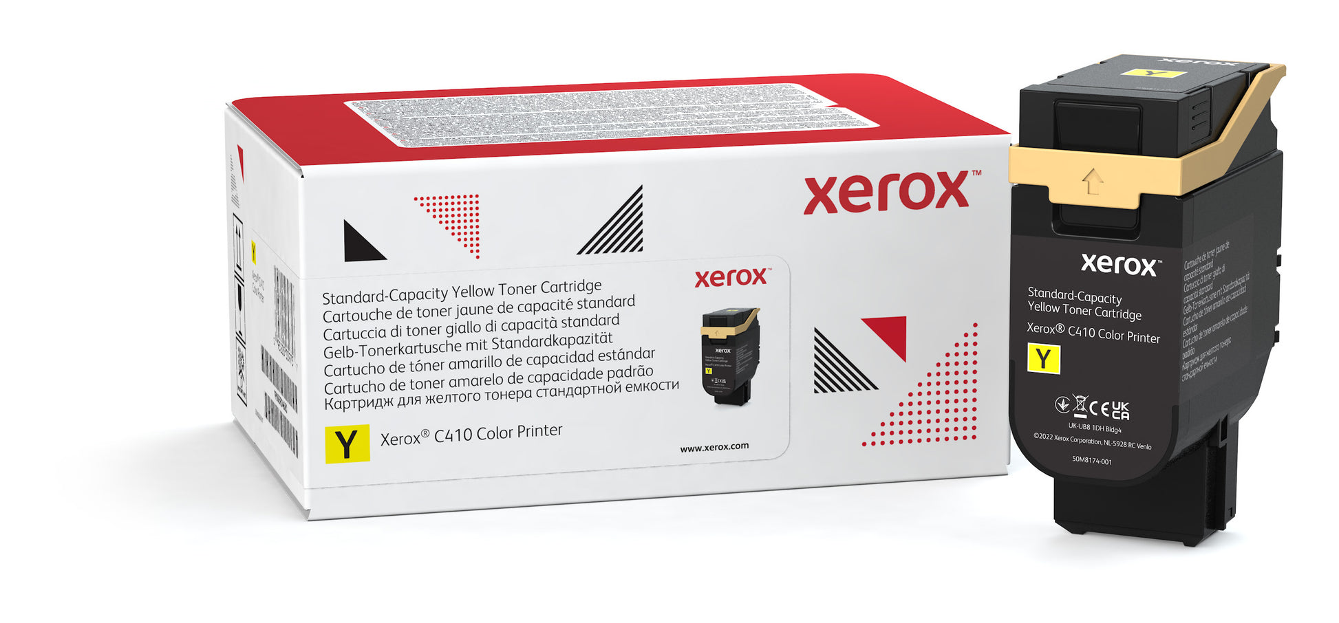 Xerox Toner – gelb, 2000 Seiten