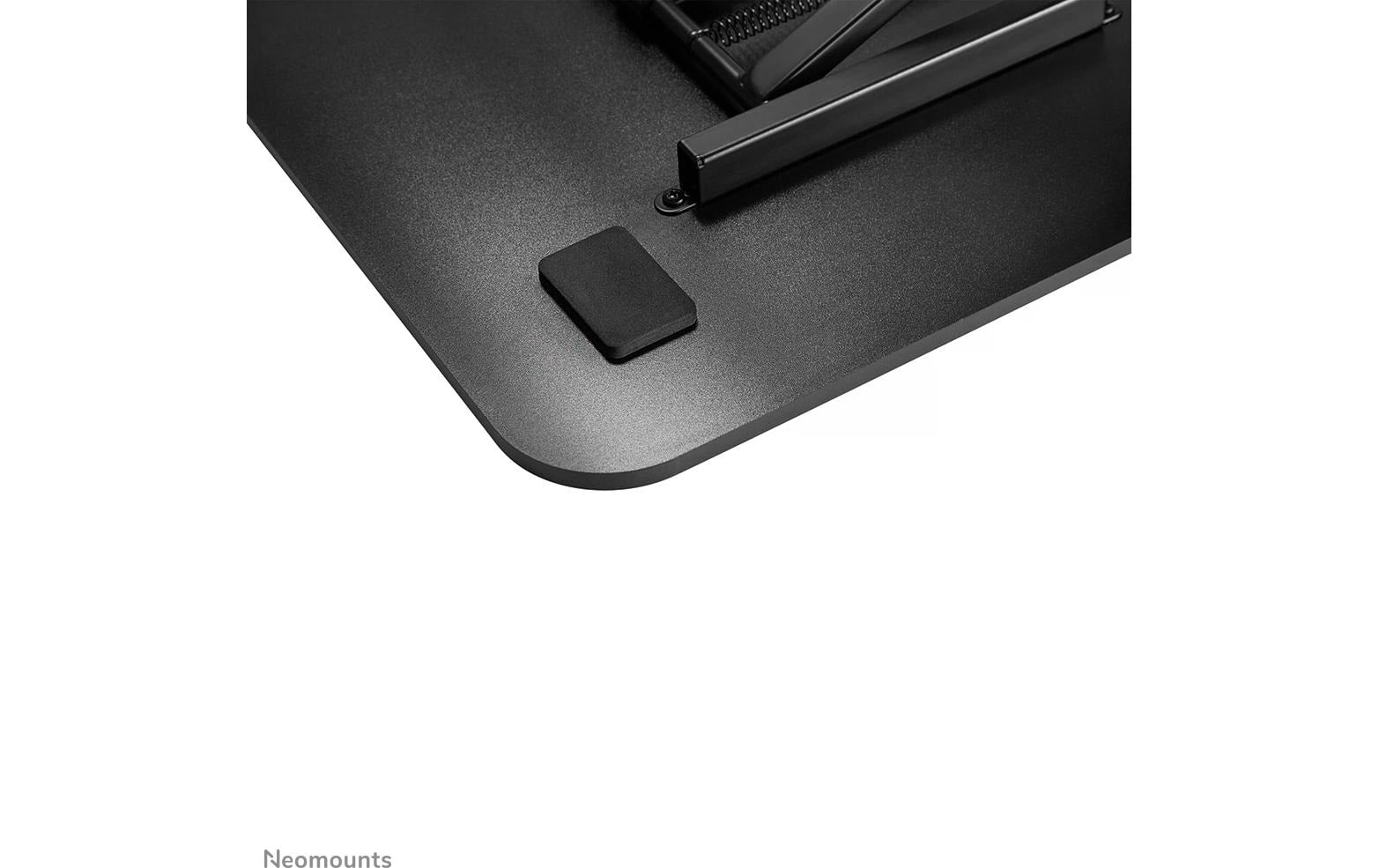 Neomounts Stehtisch – 67 × 47 × 40,5 cm – schwarz – höhenverstellbar
