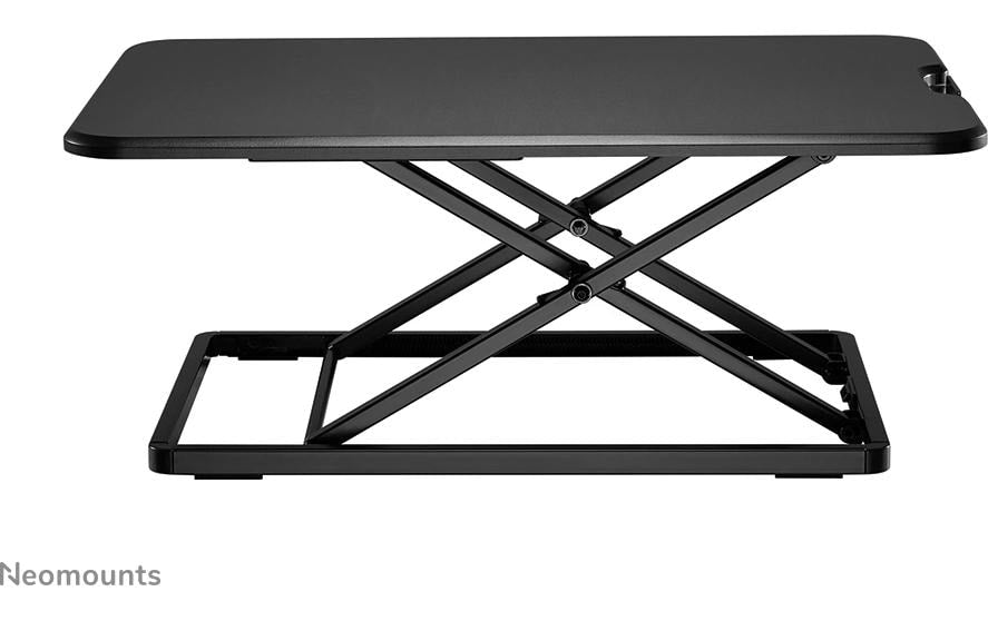 Neomounts Stehtisch – 67 × 47 × 40,5 cm – schwarz – höhenverstellbar