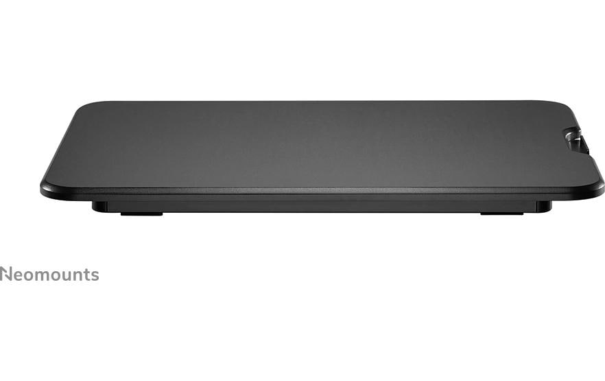 Neomounts Stehtisch – 67 × 47 × 40,5 cm – schwarz – höhenverstellbar