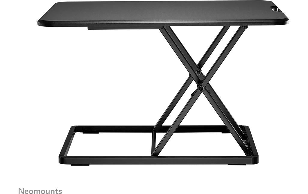 Neomounts Stehtisch – 67 × 47 × 40,5 cm – schwarz – höhenverstellbar