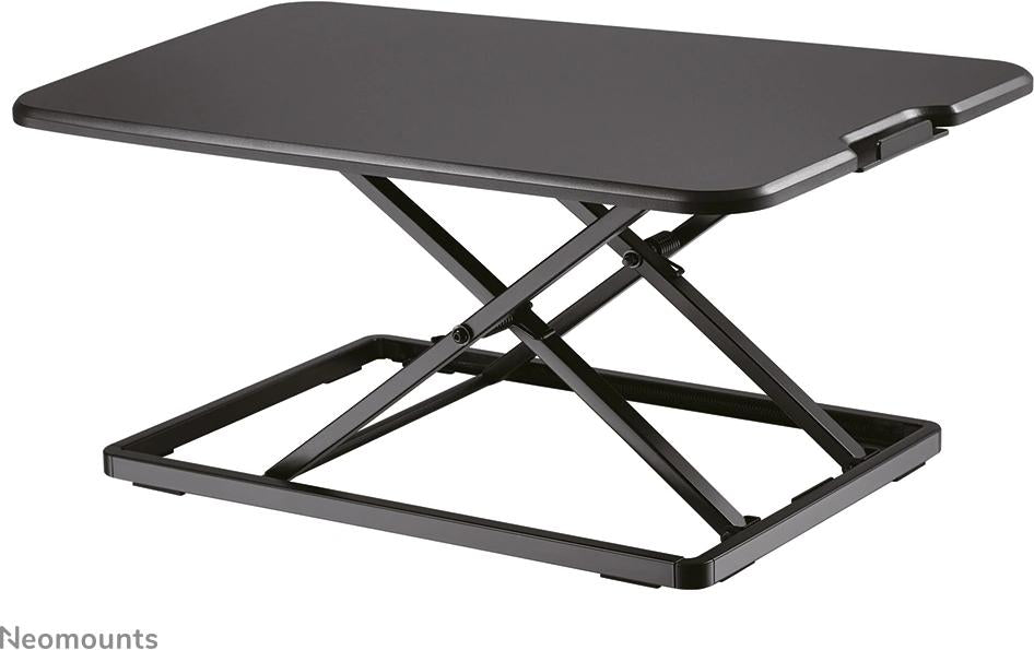 Neomounts Stehtisch – 67 × 47 × 40,5 cm – schwarz – höhenverstellbar