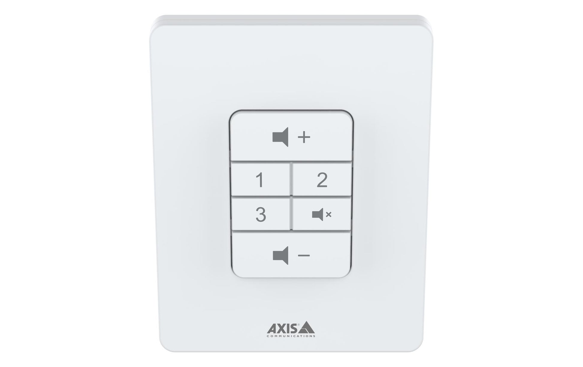 Axis C8310 – Digitaler Lautstärkeregler, Wandmontiert, Klemmen, 12 V, Weiss