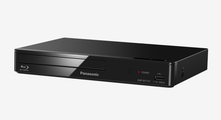 Panasonic DMP-BDT167EG – Blu-ray-Player, Full HD, 3D, Schwarz
