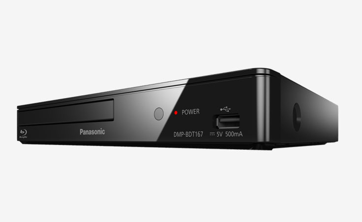 Panasonic DMP-BDT167EG – Blu-ray-Player, Full HD, 3D, Schwarz