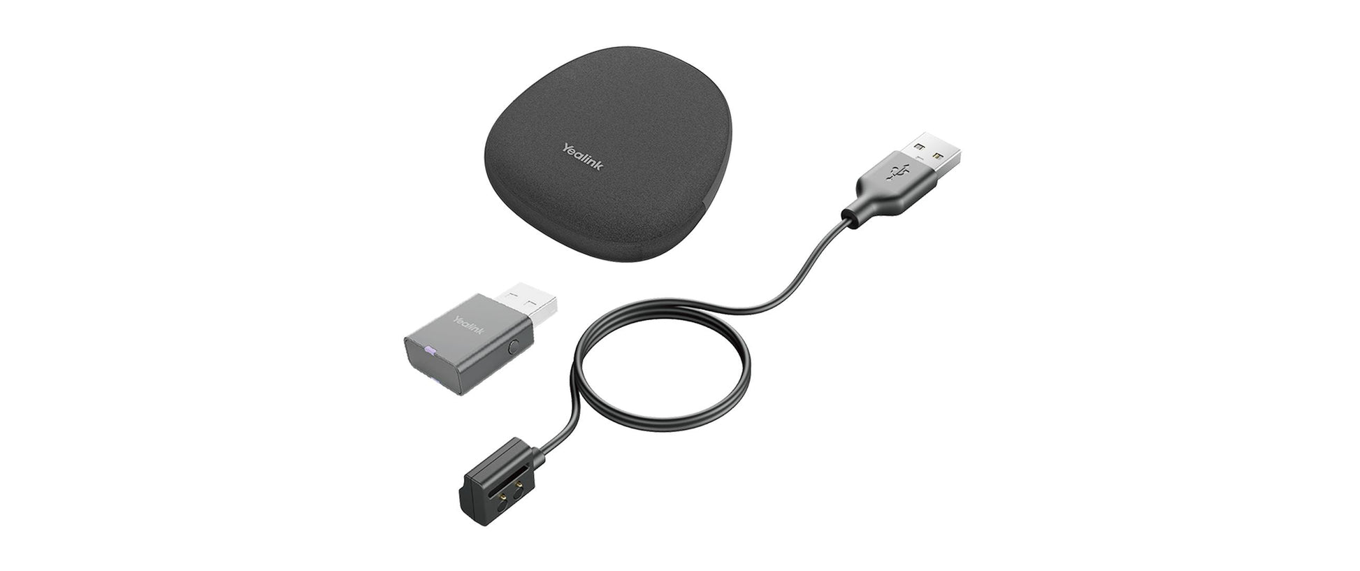 Yealink Zubehörset, Schwarz, für WH62, WH66
