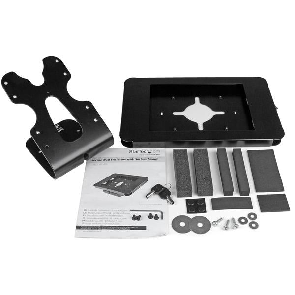 StarTech.com Tablet-Tischhalterung – für iPad 9,7", abschliessbar, VESA 100×100 – Schwarz