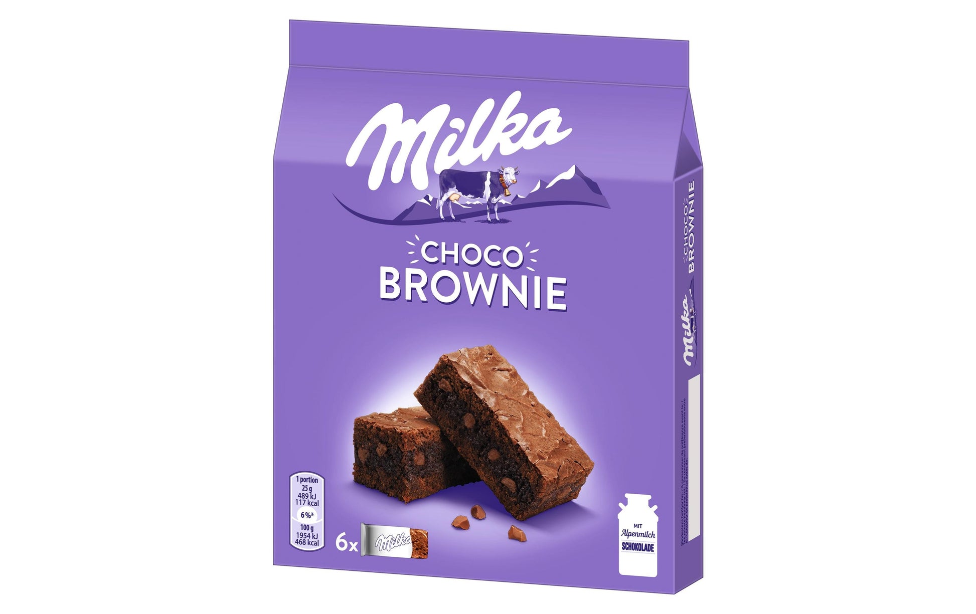 Milka Choco Brownie Guetzli – Schokolade – 150 g