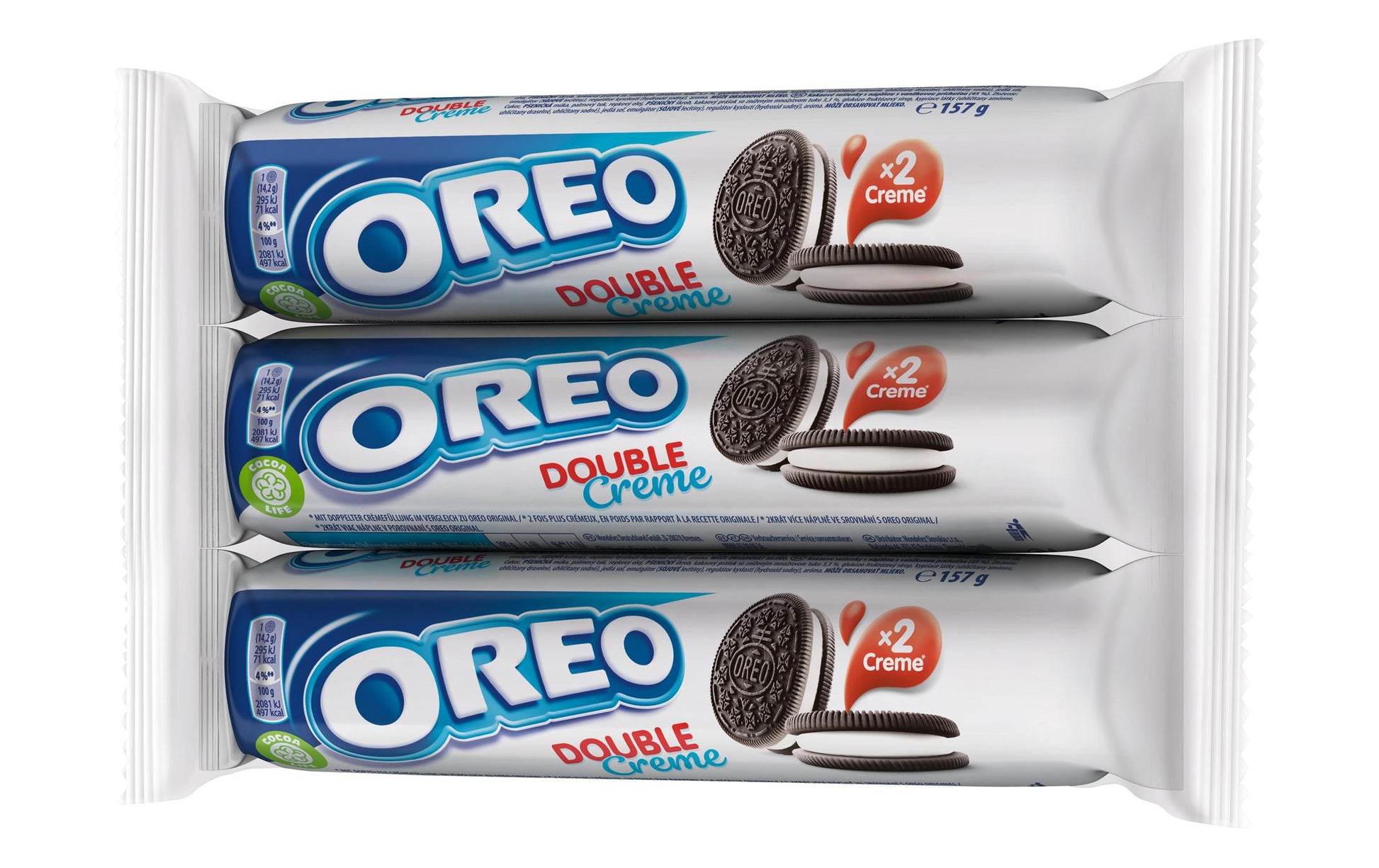 Oreo Guetzli – Double – 3 × 157 g