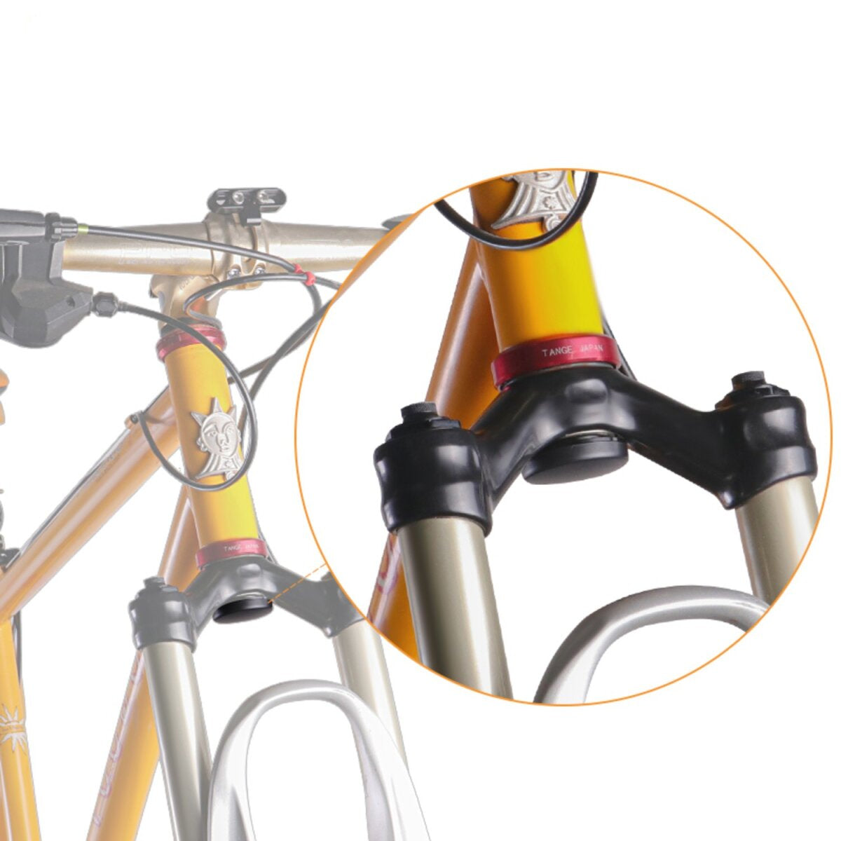 4smarts SkyTag – Bluetooth-Tracker – für Apple Wo ist? – IP65, 50 m Reichweite – für Fahrrad – Schwarz/Weiss