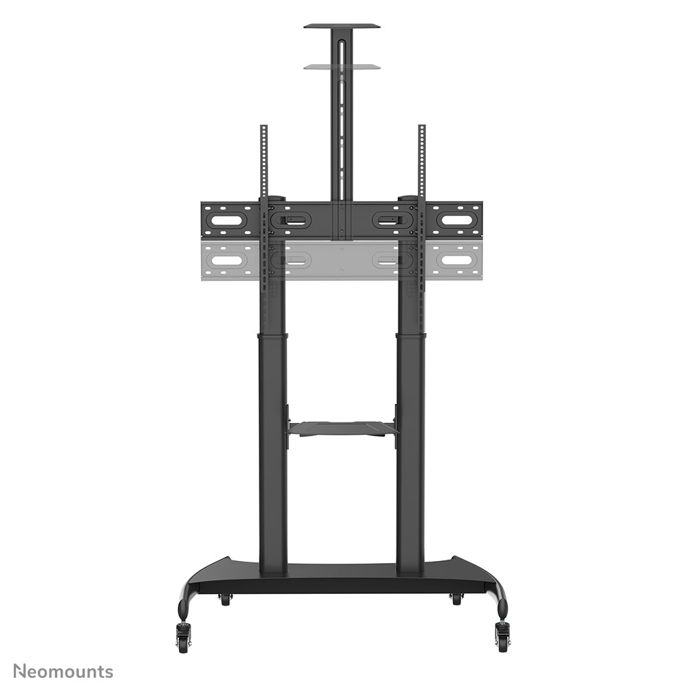 Neomounts PLASMA-M1950E – Trolley, höhenverstellbar, für 60–100", VESA 200×200–1000×600, bis 100 kg, schwarz