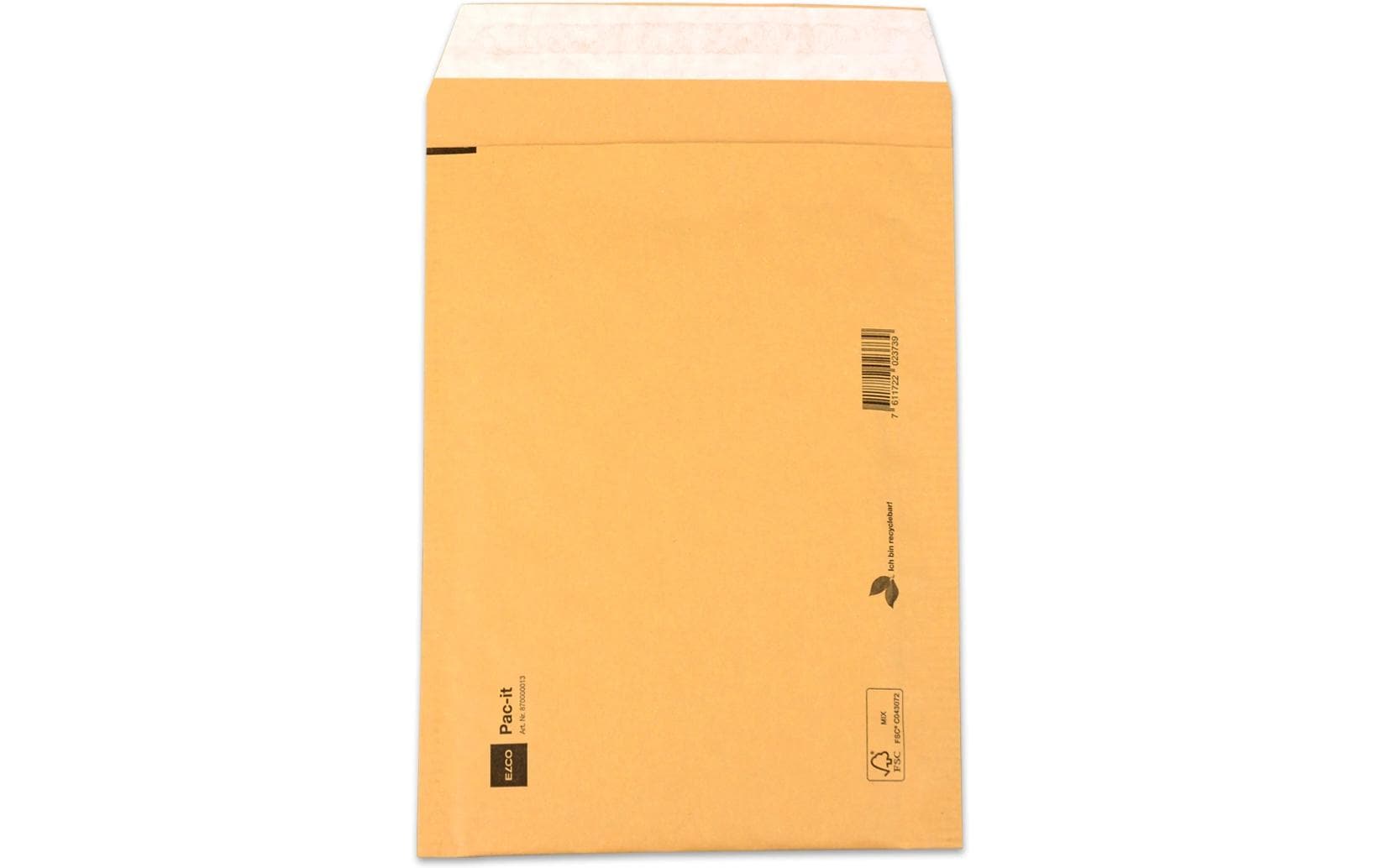 Elco Luftpolstertasche – 170 × 225 mm, braun, selbstklebend – 4 Stück