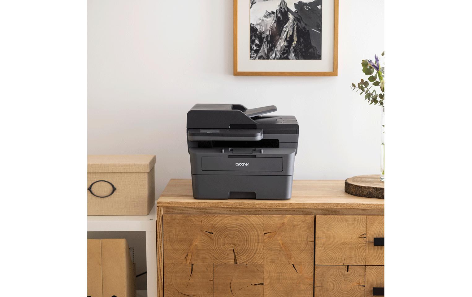 Brother MFC-L2860DW – S/W Laser-MFP A4, 4-in-1 – USB/LAN/WLAN – Duplex, ADF, 50 Blatt ADF – 34 ppm S/W