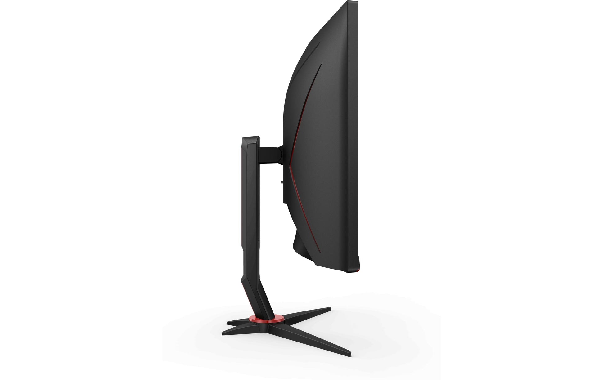 AOC CU34G2XP/BK – Monitor, 34" 3440 × 1440 (UWQHD), VA, 180 Hz, Gebogen, Adaptive Sync, VESA 100 × 100, Rot