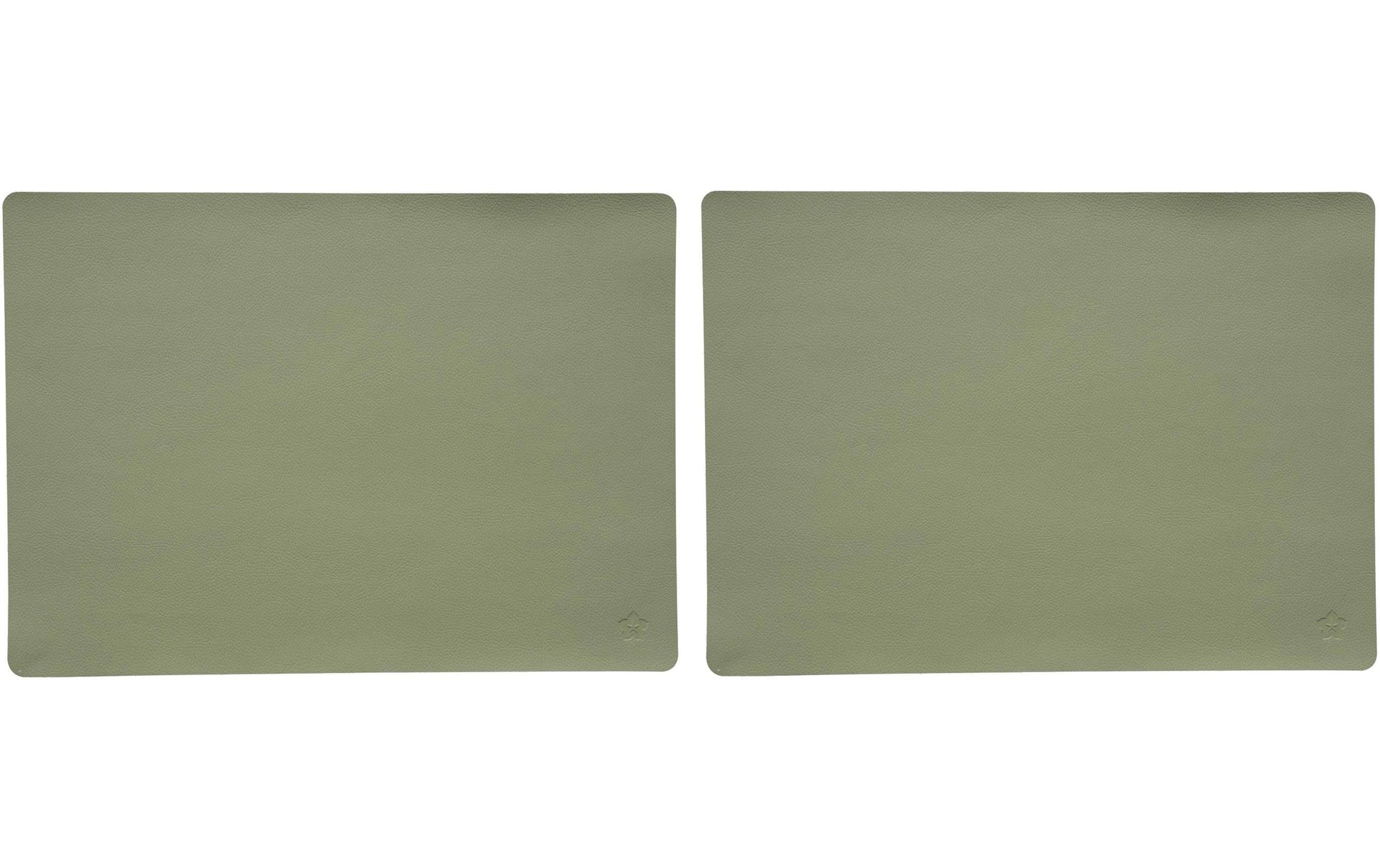 PICHLER Tischset – 33×46 cm, 2er-Set, Polyurethan/PU, Jade, Jazz