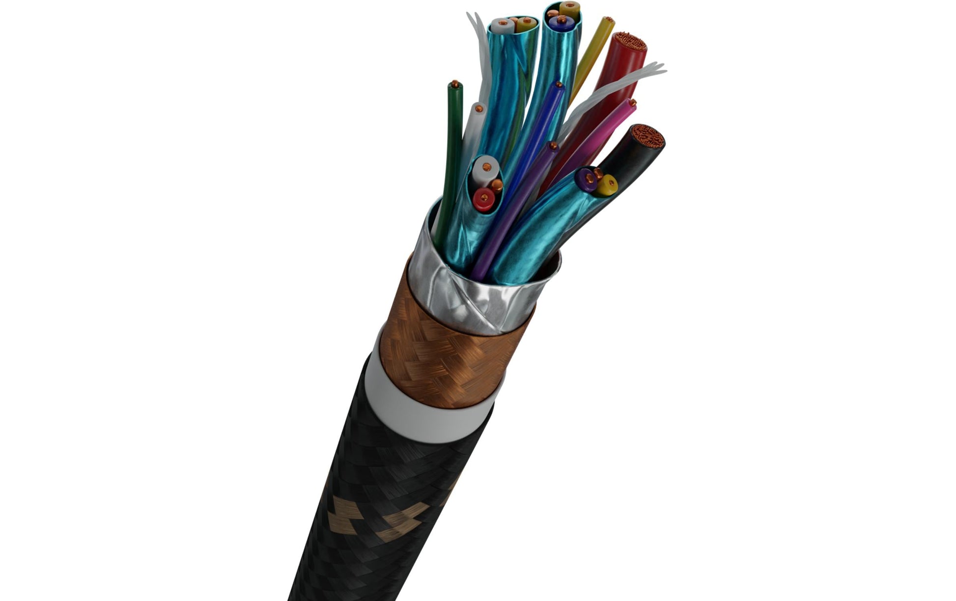 OEHLBACH USB-A auf USB-B Kabel – USB 2.0 (480 Mbit/s) – 2 m – Vergoldet, Metallverstärkt – Schwarz/Gold