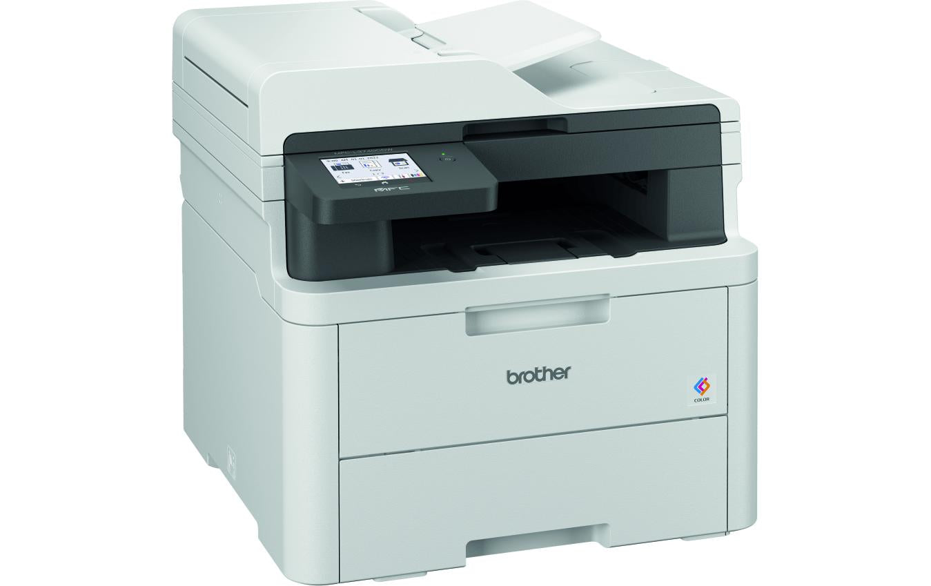 Brother MFC-L3740CDW – Farbiges Laser-MFP A4, 4-in-1 – USB/LAN/WLAN – Duplex, ADF – 18 Seiten/Min S/W, 18 Seiten/Min Farbe