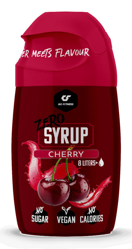 Go Fitness Sirup Zero, Kirsche, Bio – 65 ml