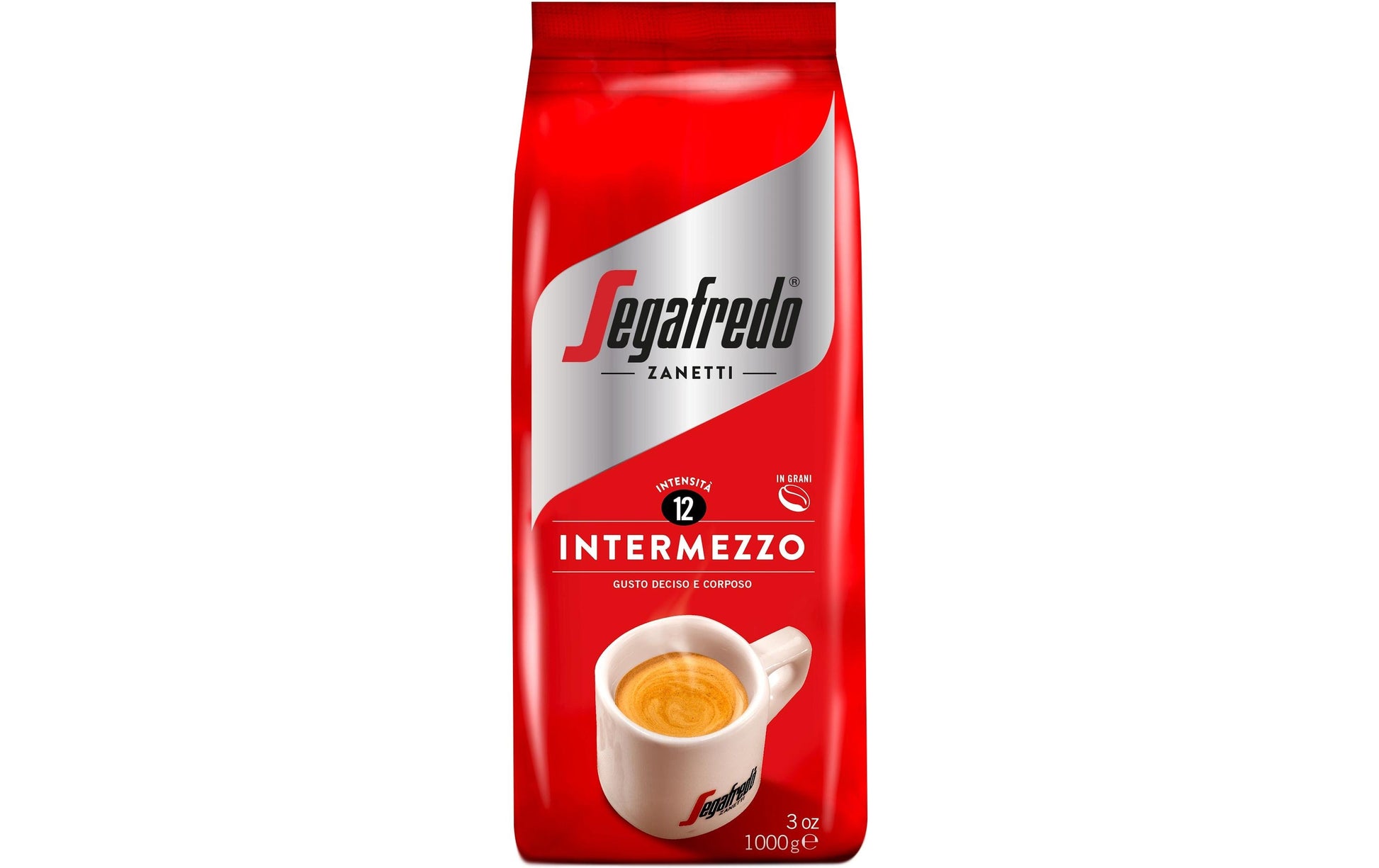 Segafredo Intermezzo – Kaffeebohnen – Latte Macchiato, Arabica/Robusta, 1 kg