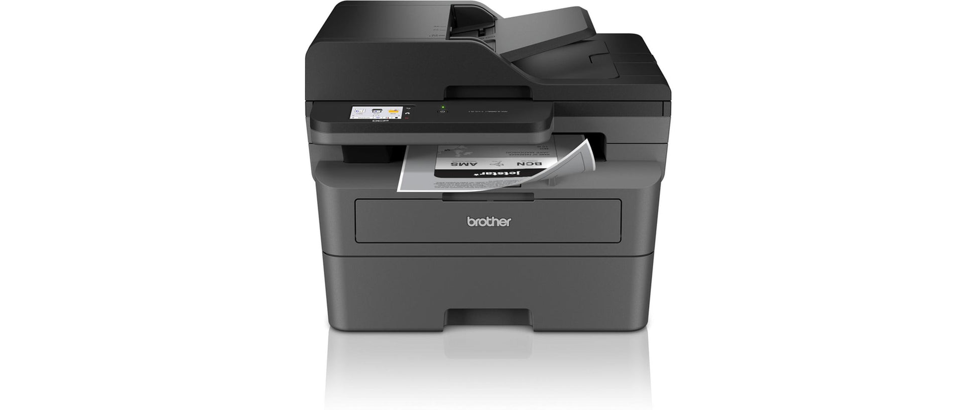 Brother DCP-L2660DW – S/W Laser-MFP A4, 3-in-1 – USB/LAN/WLAN – Duplex, ADF, 50 Blatt ADF – 34 ppm S/W