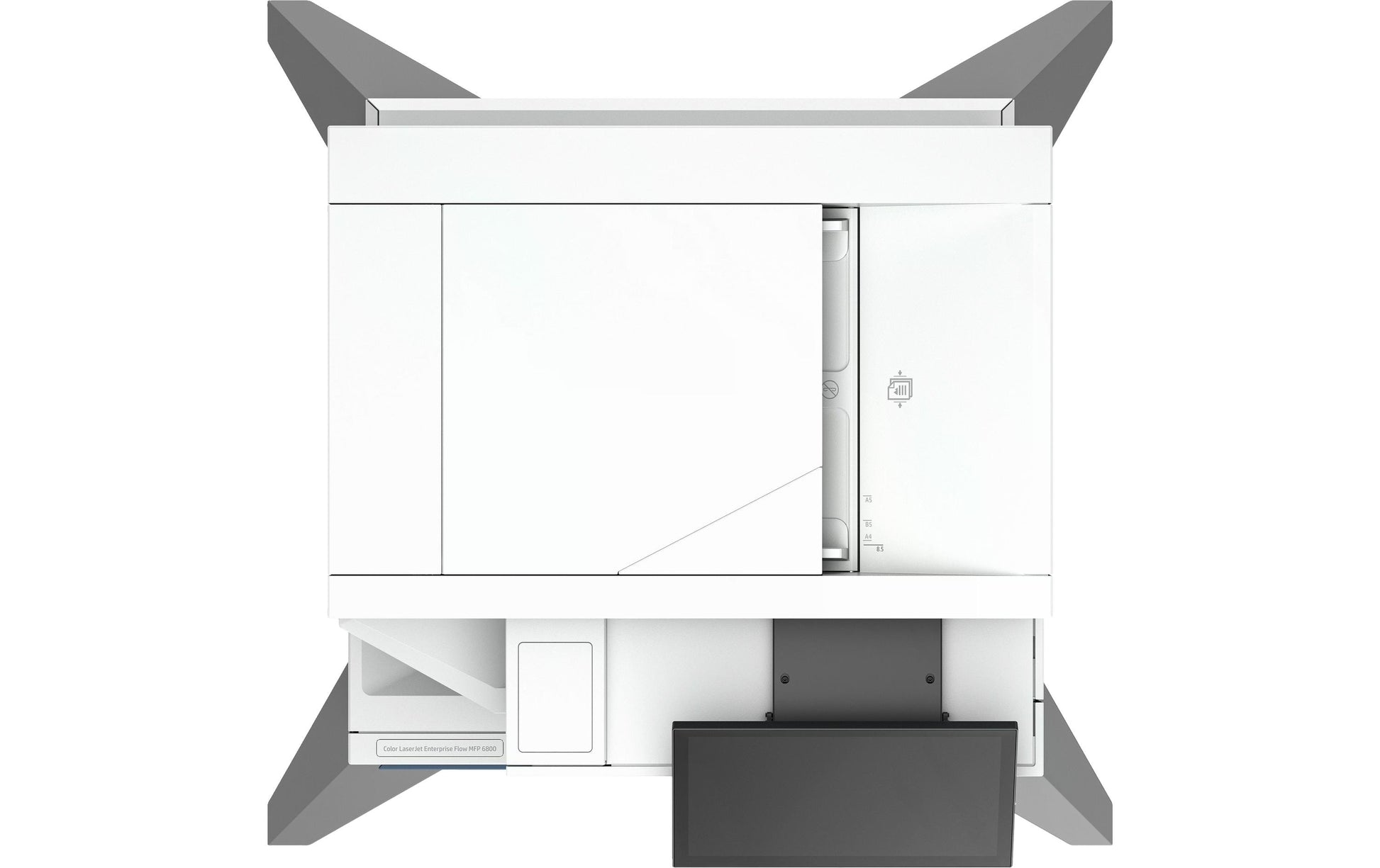 HP COLOR LASERJET ENTPR FLOW 6800ZFSW – Farbiges Laser-MFP