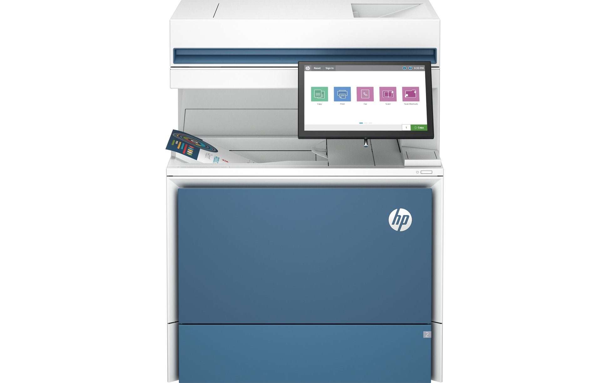 HP ENTPR FLOW 6800ZF – Farbiges Laser-MFP