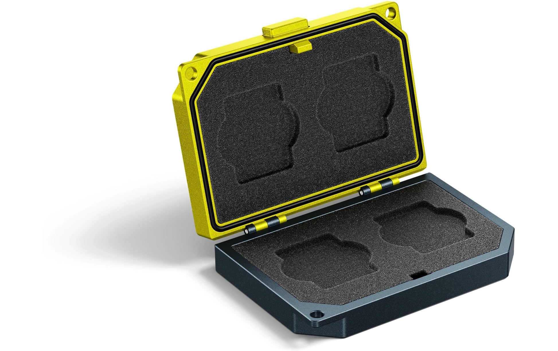 Angelbird Technologies Angelbird Media Tank SD Speicherkartenetui – 4 Karten, Aluminium – für SD Karten – Schwarz