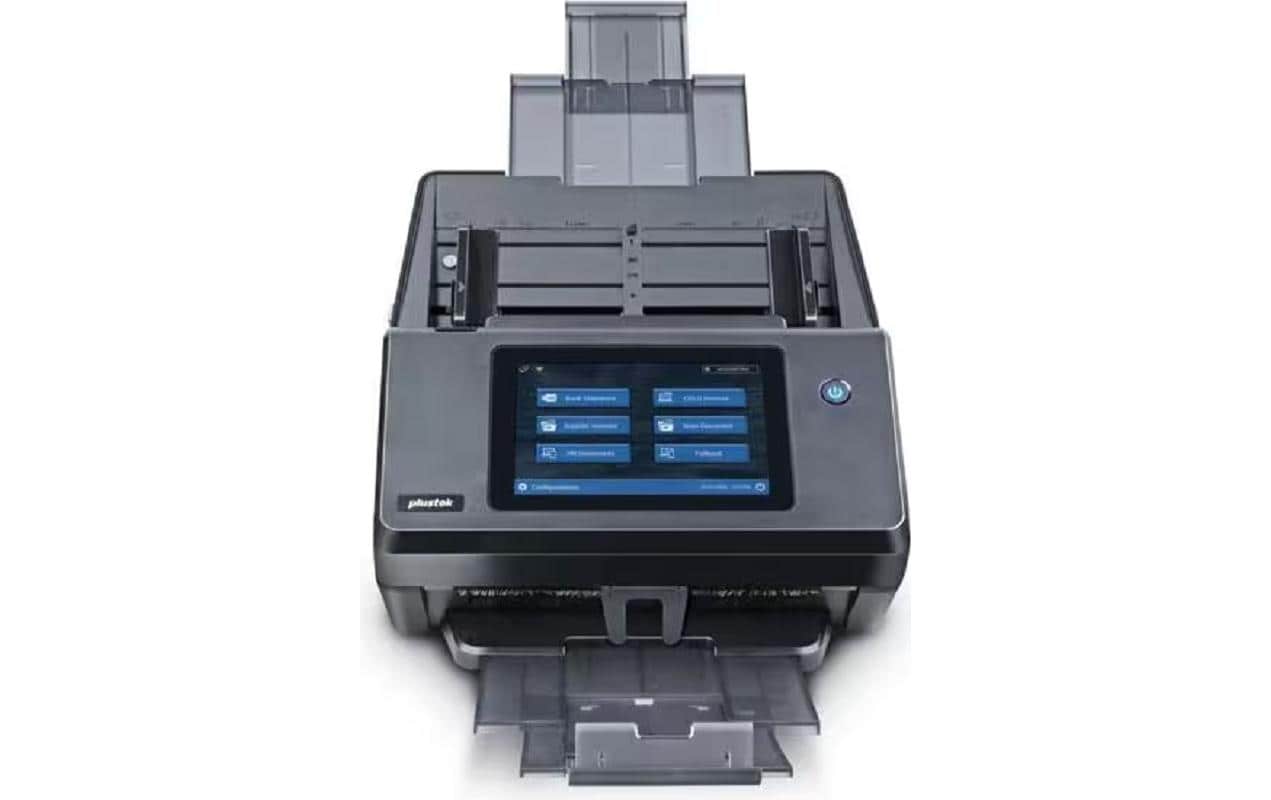 Plustek eScan A450 Pro 0323 – Dokumentenscanner, A4, 60 ppm, 600 dpi, ADF 100 Blatt, USB