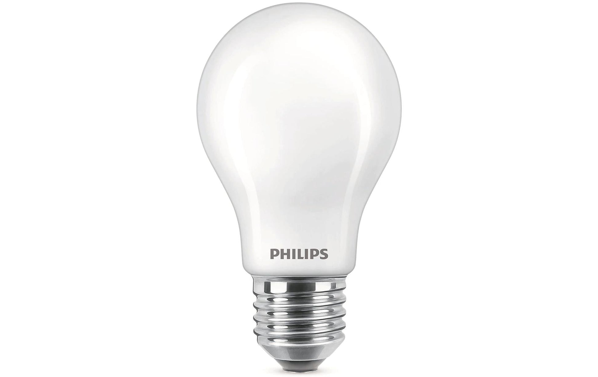 Philips by Signify Philips LED-Leuchtmittel E27 A-Form – Warmweiss 2200–2700 K, 806 lm, 5,9 W – 1 Stk. – Milchglas – LED classic