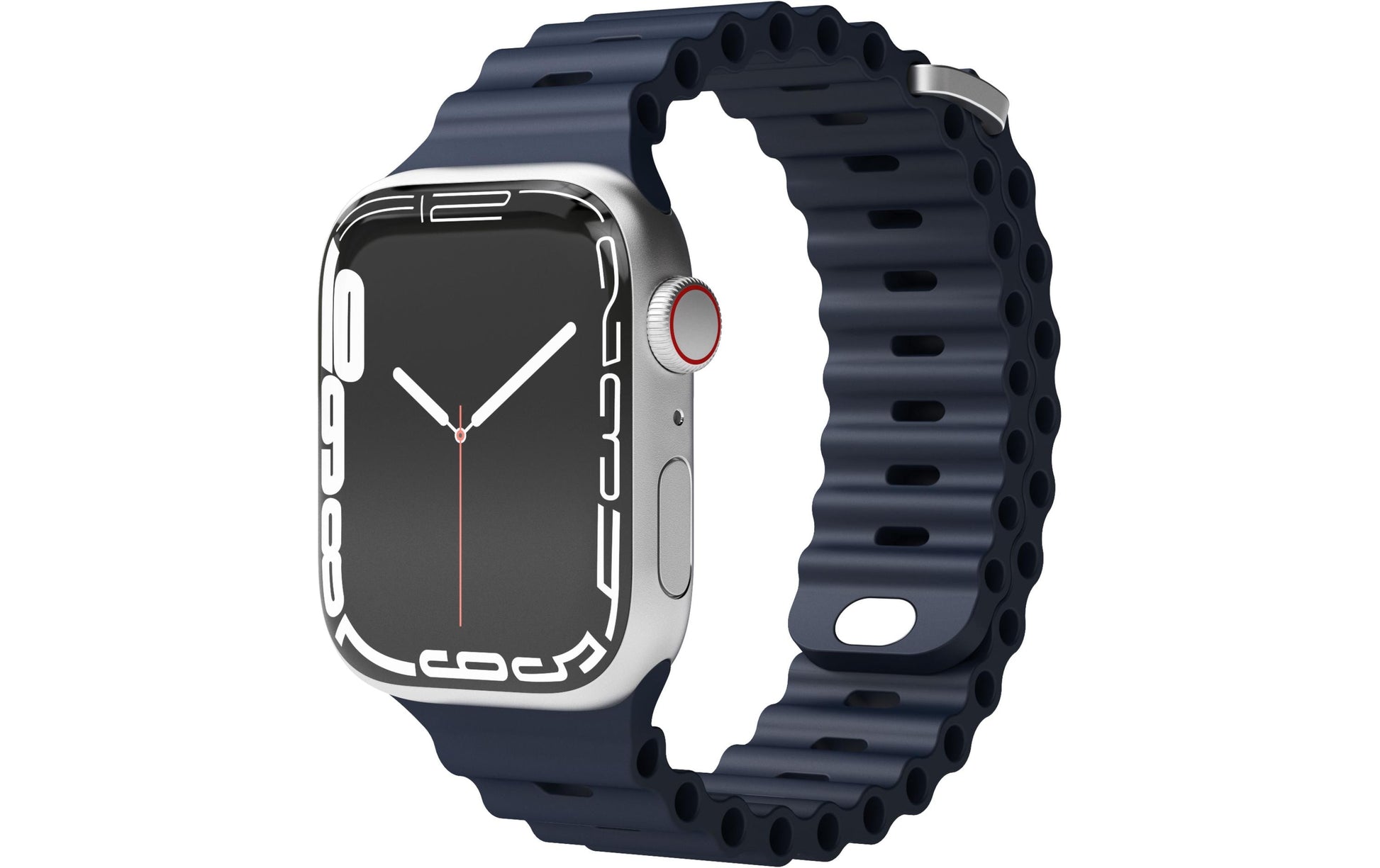 Vonmählen Wave Band 1 – Armband – für Apple Watch 40–42 mm, Navy, Elastomer (TPR)