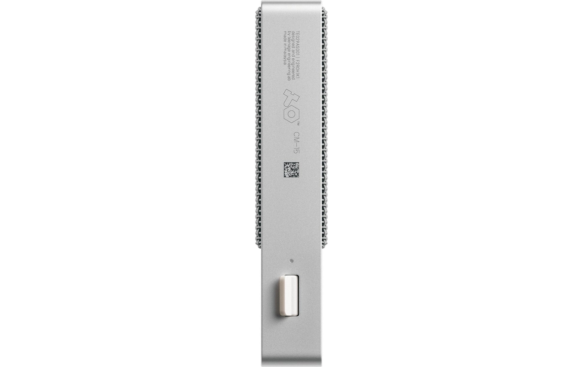 Teenage Engineering CM-15 – Mikrofon, mini XLR & XLR, Superniere, Kondensator, Video, Silber