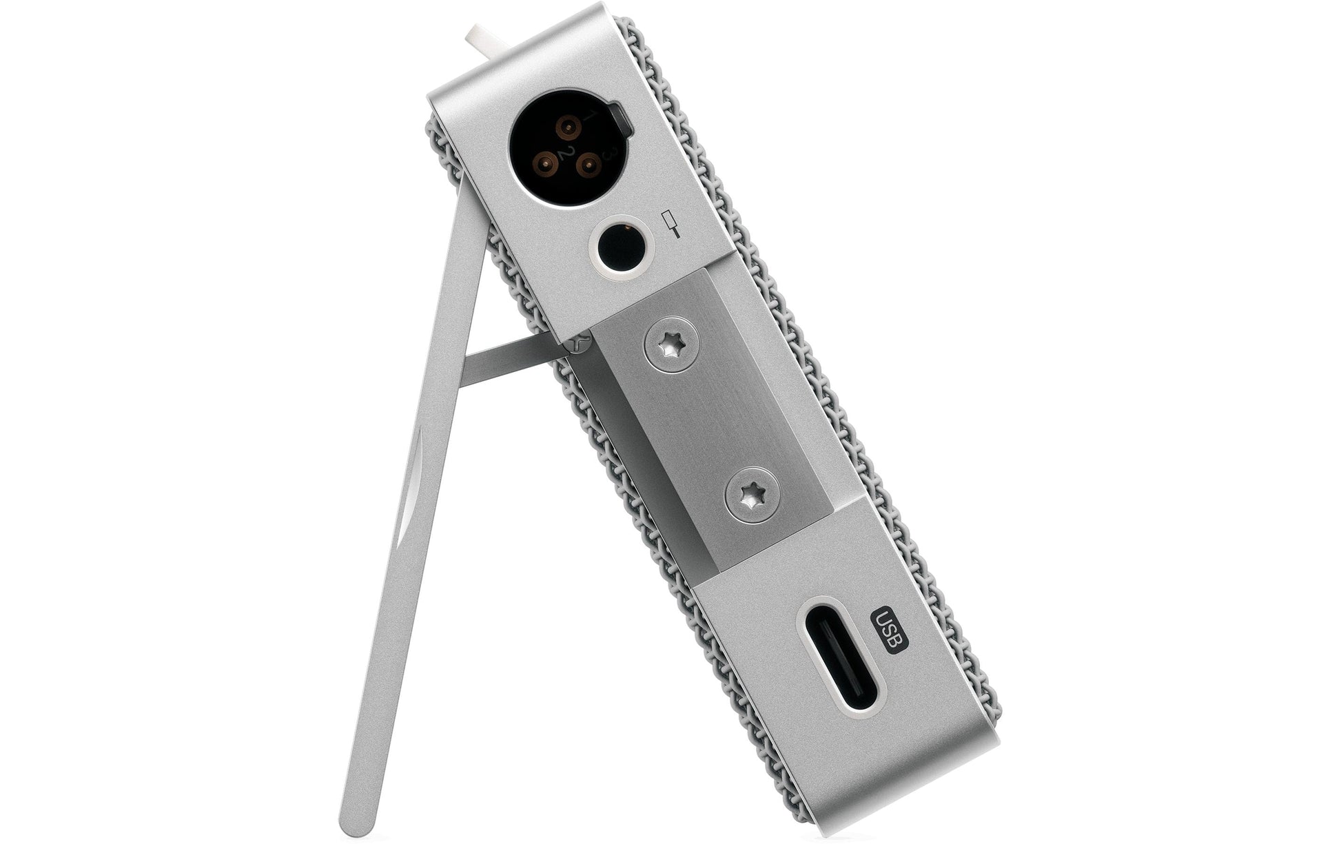 Teenage Engineering CM-15 – Mikrofon, mini XLR & XLR, Superniere, Kondensator, Video, Silber