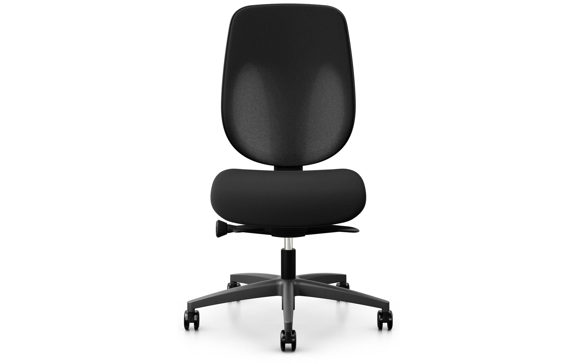 Giroflex Bürostuhl 353 – Sitzhöhe 39–51 cm, 120 kg, Schwarz